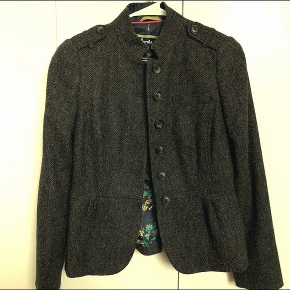 Boden Wool Tweed Blazer 4